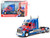 Western Star 5700 XE Phantom Optimus Prime Robot on Chassis Transformers 5 2017 Movie Hollywood Rides Series 1/24 Diecast Model Jada 98403