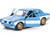 Brian's Ford Escort Light Blue White Stripes Fast & Furious Movie 1/32 Diecast Model Car Jada 97188