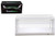 Collectible Display Show Case with LED Lights for 1/18 1/24 Models with White Base Illumibox 14005