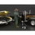 Customer Patrick and a Dog Figurine Figure For 1:18 Models American Diorama 77448