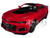 2017 Chevrolet Camaro ZL1 Burgundy 1/24 Diecast Car Model Motormax 79351