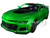 2017 Chevrolet Camaro ZL1 Metallic Green 1/24 Diecast Car Model Motormax 79351