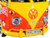 Volkswagen Type 2 T1 Delivery Van Flower Power 1/24 Diecast Car Model Motormax 79563