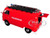 Volkswagen Type 2 T1 Fire Van Red 1/24 Diecast Model Car Motormax 79564