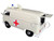 Volkswagen Type 2 T1 Ambulance Cream 1/24 Diecast Model Car Motormax 79565