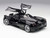 Pagani Huayra Gloss Black with Silver Stripes and Silver Wheels 1/12 Model Car Autoart 12233