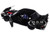 Brian's Nissan Skyline 2000 GT-R Black from The Fast and the Furious Movie 1/24 Diecast Model Car Jada 99686