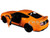 2018 Ford Mustang GT 5.0 Orange Black Wheels 1/24 Diecast Model Car Motormax 79352
