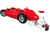 1956 Ferrari Lancia D50 Short Nose Red 1/18 Diecast Model Car CMC 180