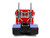 G1 Autobot Optimus Prime Truck Red Robot Chassis Transformers TV Series Hollywood Rides Series 1/24 Diecast Model Jada 99524