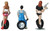 Andie Derek Michele Tire Brigade 3 piece Figurine Set 1/24 Motorhead Miniatures 773