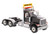 International HX520 Day Cab Tandem Tractor Black 1/50 Diecast Model Diecast Masters 71003