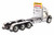 International HX620 Day Cab Tridem Tractor White 1/50 Diecast Model Diecast Masters 71007