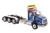 International HX620 Day Cab Tridem Tractor Blue 1/50 Diecast Model Diecast Masters 71010