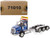 International HX620 Day Cab Tridem Tractor Blue 1/50 Diecast Model Diecast Masters 71010