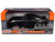 2018 Ford Mustang GT 5.0 Matt Black Black Wheels 1/24 Diecast Model Car Motormax 79352