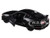 2018 Ford Mustang GT 5.0 Matt Black Black Wheels 1/24 Diecast Model Car Motormax 79352