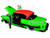 1953 Chevrolet Bel Air Green Red Top Poison Ivy Diecast Figure DC Comics Bombshells Series 1/24 Diecast Model Car Jada 30455