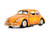 Volkswagen Beetle Weathered Yellow Robot on Chassis Charlie Diecast Figurine Bumblebee 2018 Movie Transformers Series Hollywood Rides Series 1/24 Diecast Model Car Jada 30114
