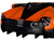 Pagani Huayra Roadster Orange 1/24 Diecast Model Car Motormax 79354