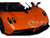 Pagani Huayra Roadster Orange 1/24 Diecast Model Car Motormax 79354