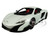 McLaren 675LT Silica White 1/18 Model Car Autoart 76046
