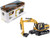 CAT Caterpillar 320D L Hydraulic Excavator Operator High Line Series 1/87 HO Diecast Model Diecast Masters 85262
