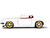 Roman's Ford Mustang White Red Interior Fast Furious Movie 1/32 Diecast Model Car Jada 99517