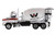 Western Star 4700 SB Concrete Mixer Truck White 1/50 Diecast Model Diecast Masters 71035