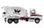 Western Star 4700 SB Concrete Mixer Truck White 1/50 Diecast Model Diecast Masters 71035
