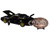 1977 Pontiac Firebird Trans Am Black Replica Buckle Smokey and the Bandit 1977 Movie Hollywood Rides Series 1/24 Diecast Model Car Jada 30998
