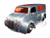 Div Cruizer Van Metal Raw D-Rods Jada 20th Anniversary 1/24 Diecast Model Car Jada 31078