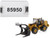 CAT Caterpillar 972M Wheel Loader Log Fork and Operator High Line Series 1/87 HO Diecast Model Diecast Masters 85950