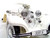 1936 Mercedes 500K Special Roadster White 1/18 Diecast Model Car Maisto 36055