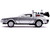 DeLorean DMC Time Machine Silver Back to the Future Part II 1989 Movie Hollywood Rides Series 1/32 Diecast Model Car Jada 30541