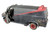 1983 GMC Vandura Black Weathered Version Bullet Holes The A-Team 1983 1987 TV Series 1/18 Diecast Model Car Greenlight 13567