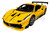 Ferrari 488 Challenge #25 Yellow Blue Stripes Ferrari Racing 1/24 Diecast Model Car Bburago 26307