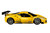 Ferrari 488 Challenge #25 Yellow Blue Stripes Ferrari Racing 1/24 Diecast Model Car Bburago 26307