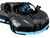 Bugatti Divo Satin Charcoal Gray Carbon Blue Accents Special Edition 1/24 Diecast Model Car Maisto 31526