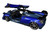 Pagani Huayra BC Blu Francia Candy Blue Carbon Accents 1/18 Model Car Autoart 78277