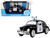 1966 Volkswagen Beetle Police Car Black White 1/24 Diecast Model Car Motormax 79578
