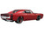1969 Dodge Charger R/T Red Metallic Black Hood Black Stripes Classic Muscle 1/25 Diecast Model Car Maisto 32537