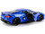 2020 Chevrolet Corvette C8 Stingray Blue Metallic Timeless Legends 1/24 Diecast Model Car Motormax 79360