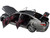 Lexus LS500h Manganese Luster Gray Metallic Crimson Black Interior 1/18 Model Car Autoart 78867