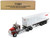 Western Star 4900 SF Tandem Day Cab Truck Tractor Red Gray 40' Dry Goods Sea Container OOCL White Transport Series 1/50 Diecast Model Diecast Masters 71064