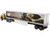 CAT Caterpillar CT660 Day Cab Caterpillar Mural Dry Van Trailer Transport Series 1/50 Diecast Model Diecast Masters 85666