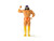1973 Ford Bronco Pickup Truck Macho Man Randy Savage Diecast Figurine WWE 1/24 Diecast Model Car Jada 32046