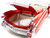 1959 Cadillac Eldorado Biarritz Red 1/18 Diecast Model Car Maisto 36813