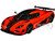 Koenigsegg Agera RS Chili Red Black Accents 1/18 Model Car Autoart 79022