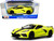 2020 Chevrolet Corvette Stingray Z51 Coupe Yellow Black Stripes 1/24 Diecast Model Car Maisto 31527